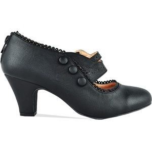 Womens Closed Toe Mary Jane High Heel Oxford Shoes Mina-4 by Chase + Chloe